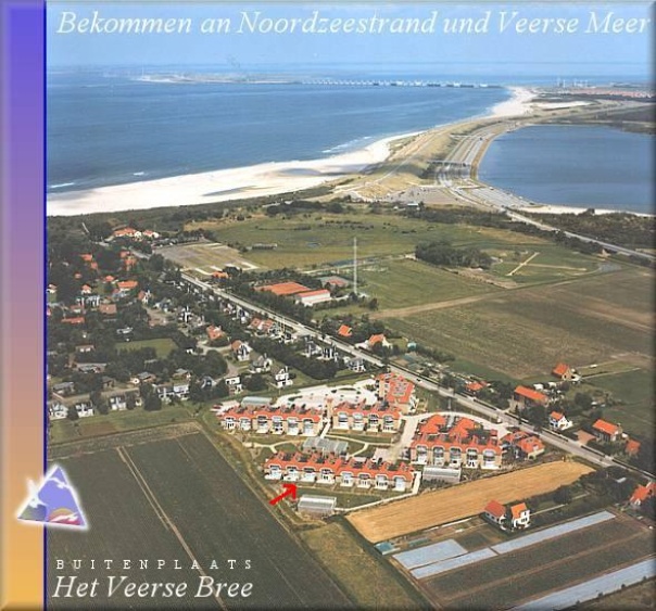 Lage zwischen Nordsee und Veerse Meer