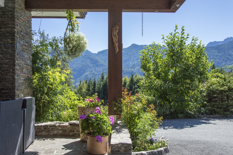 Eingang Ferienhaus Waldhof