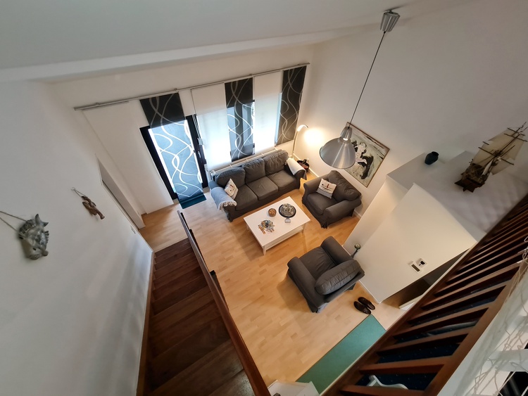 Ferienhaus mit gemütlichem Wohnzimmer