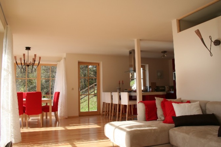 Wohnzimmer -Küchenbereich