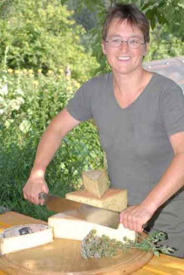 Hier gibts leckeren selbstgemachten Käse