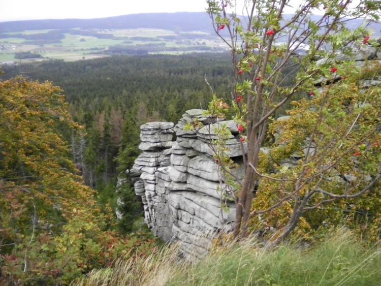 Blick vom Rudolfstein