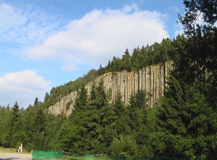 die Orgelpfeifen am Scheibenberg