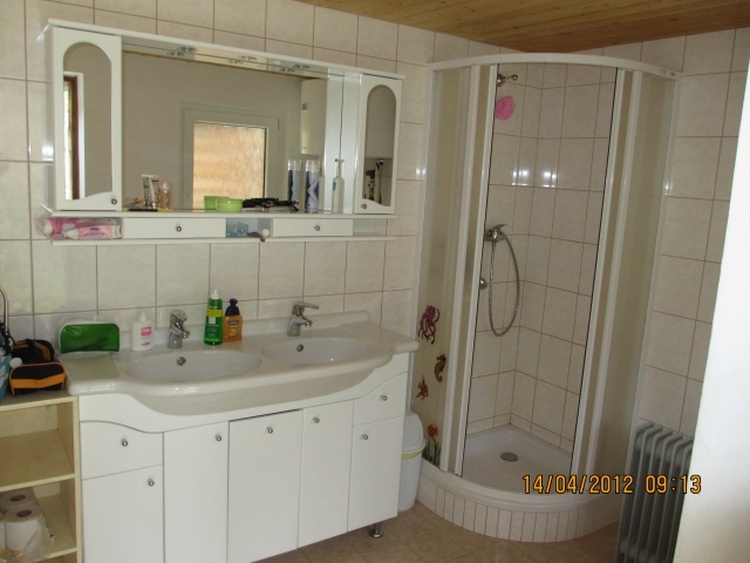 Ferienhaus Penkyrka Badezimmer