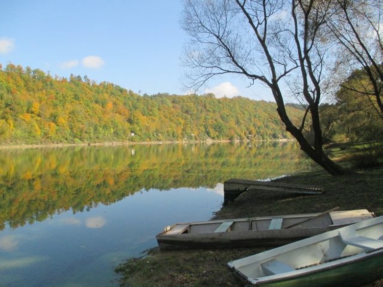 Ferienhaus Farárka Blick auf Stausee