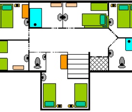 Unterkunft Vidochov-Stupná
