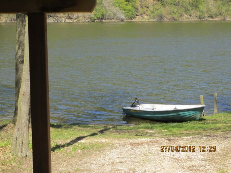 Ferienhaus Farárka Blick auf Stausee