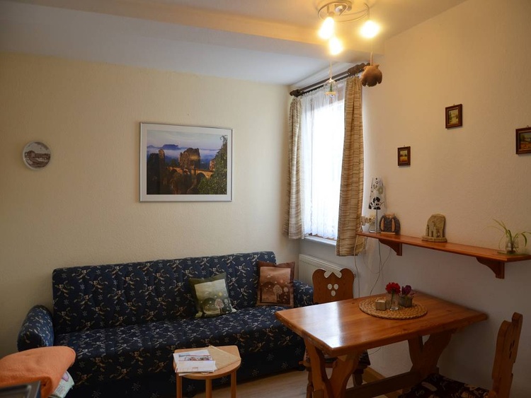 Haus (3) mit 1 getr. Schlafzimmer 2 bis 3 Personen - Wohnzimmer