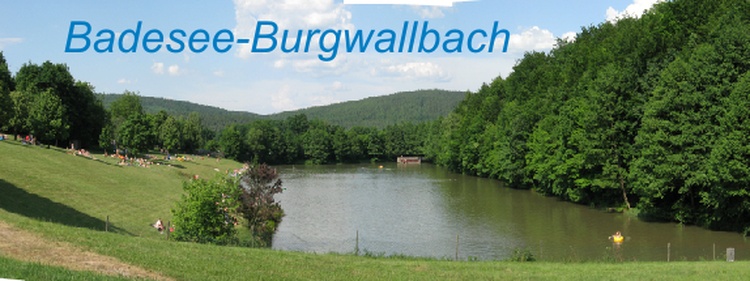 Badesee mit Bewirtung bei Burgwallbach in 20 Autominuten von der FeWo zu erreichen.