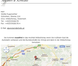 Pension Wildschönau