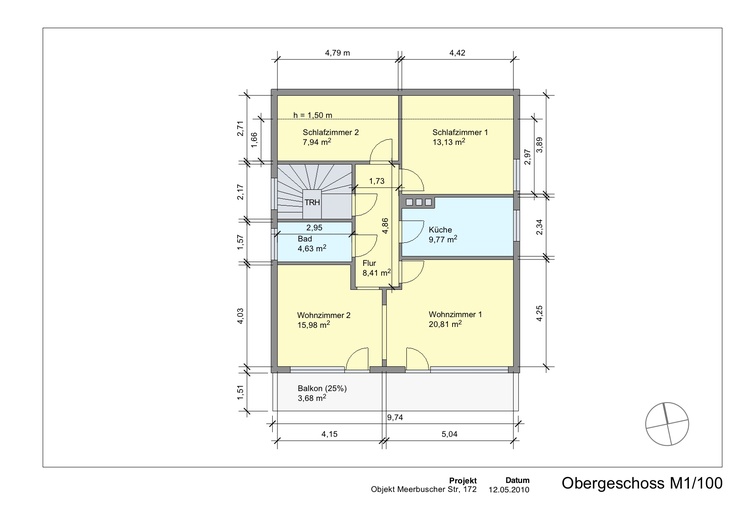 Grundriss Ferienwohnung