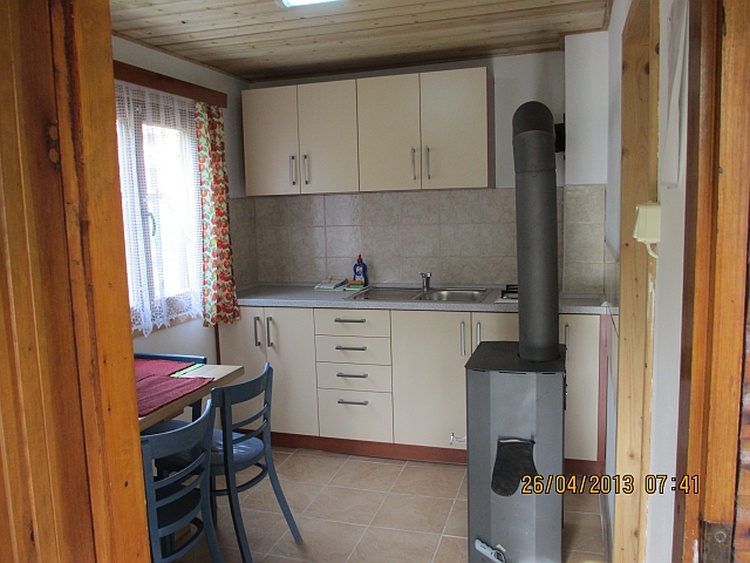 Ferienhaus Farárka Küchenzeile