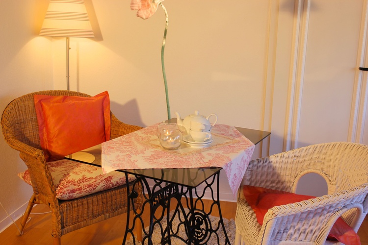 Tafeln im toile-de jouy Stil