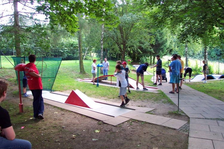 Minigolf am Ortsrand