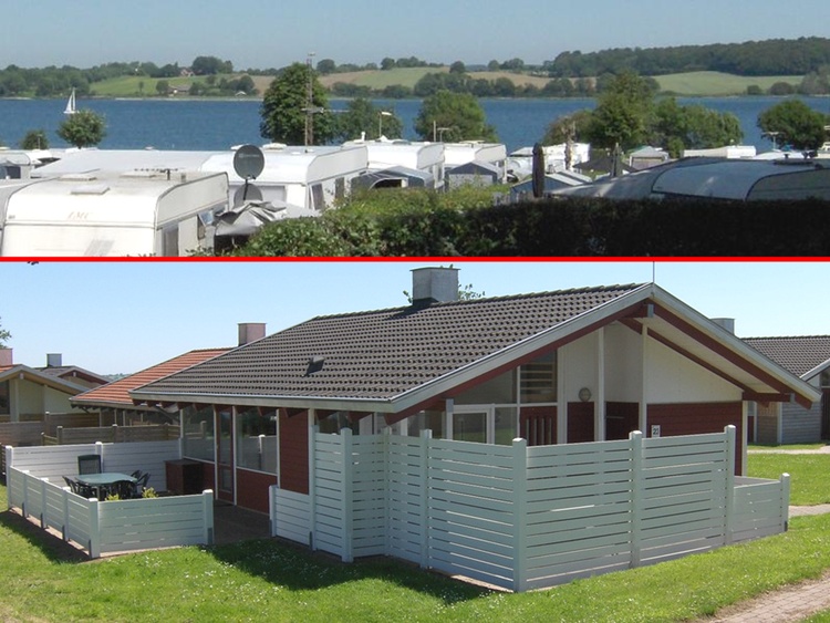 Meerblick über die Genner Bucht ! Nur etwa 150 Meter zum Strand, Freibad oder Spielplatz u.v.m.
