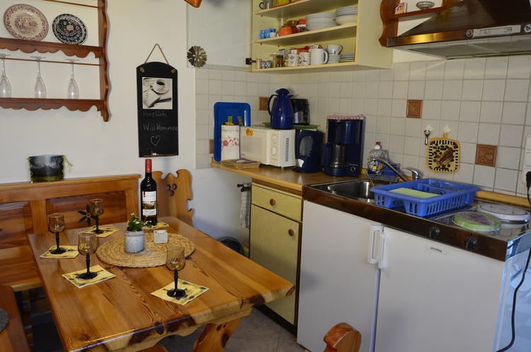 Haus (2) mit 2 getr. Schlafzimmern 4 bis 5 Personen - Essecke