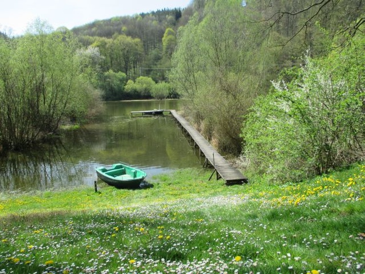 Ferienhaus Penkyrka Blick auf Stausee