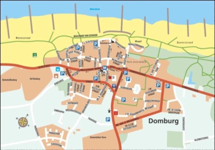 Appartement Domburg, Zeeland DOMBURG - Studio Zuidstraat 9 - Im zentrum