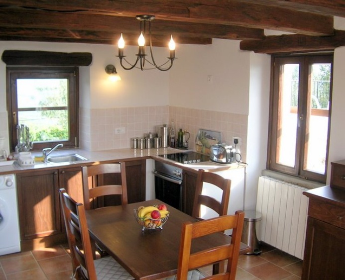 Gut ausgestattete Küche - Villa Klarici für 2