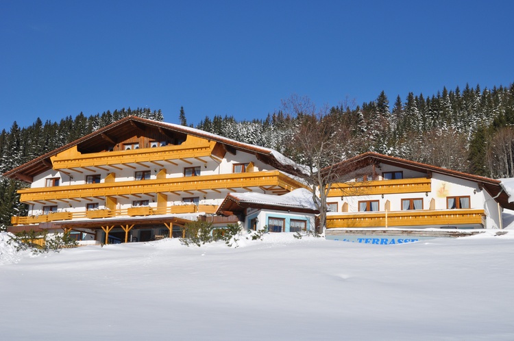 Unser Haus im Winter