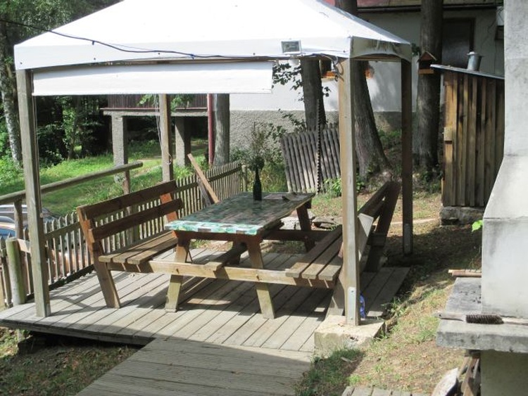 Ferienhaus Penkyrka Terrasse Freisitz überdacht