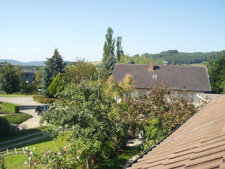 Aussicht vom Balkon